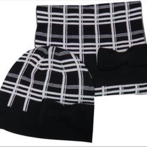 Kate Spade muffler & beanie set.